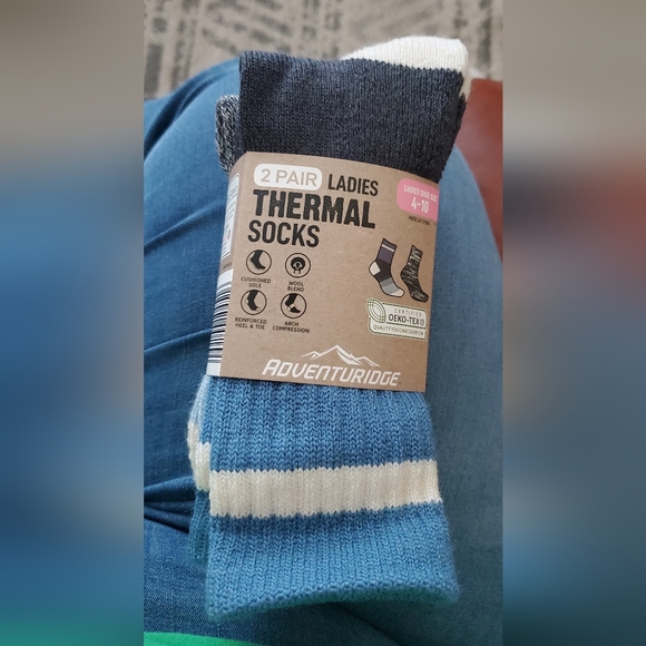 Adventuridge Other Adventuridge 2 Pair Ladies Thermal Socks Brand